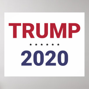 Trump 2020 (verkiezing VS) Poster