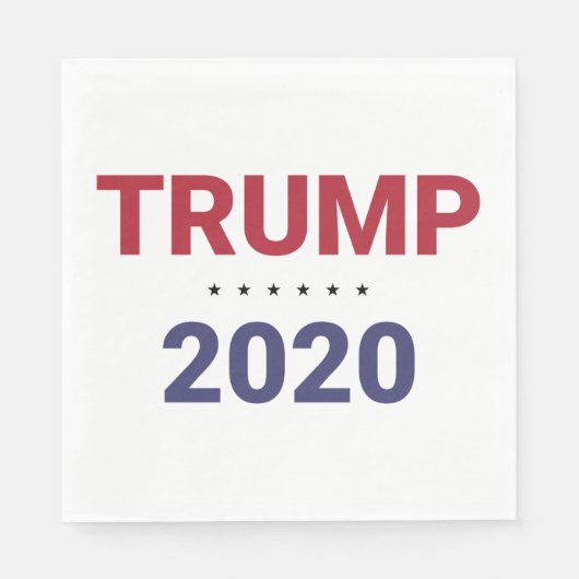 Trump 2020 (verkiezing VS) Servet (Voorkant)