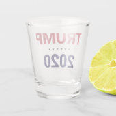 Trump 2020 (verkiezing VS) Shot Glas (Achterkant)
