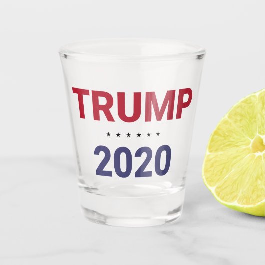 Trump 2020 (verkiezing VS) Shot Glas (Voorkant)