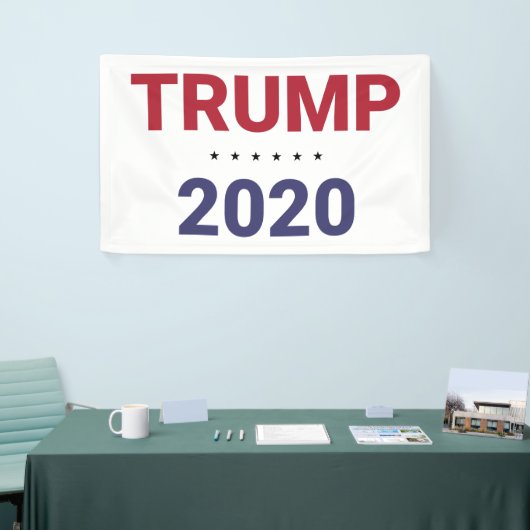 Trump 2020 (verkiezing VS) Spandoek (Beurs)
