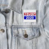 Trump 2020 vierkante button 5,1 cm (In situ)