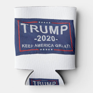 Trump 2020-vlag blikjeskoeler