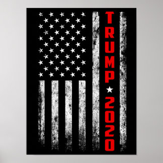 Trump 2020-vlag poster