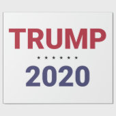 Trump 2020 (VS Verkiezingen) Cadeaupapier (Vlak)
