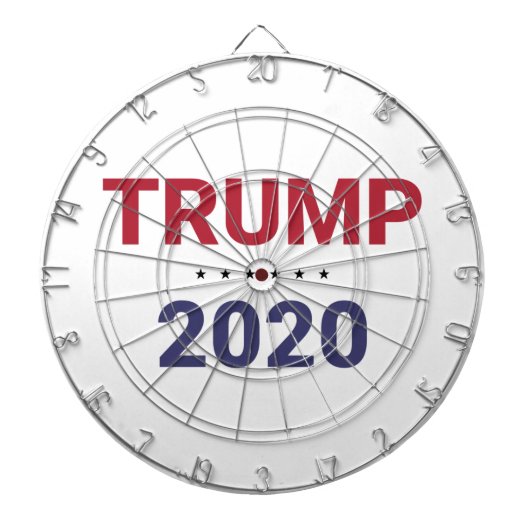 Trump 2020 (VS Verkiezingen) Dartbord (Voorkant)