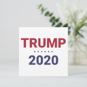 Trump 2020 (VS Verkiezingen) Kaart (Staand voorkant)