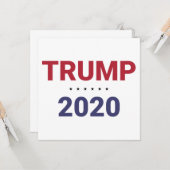 Trump 2020 (VS Verkiezingen) Kaart (Voorkant / Achterkant in situ)