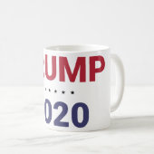 Trump 2020 (VS Verkiezingen) Koffiemok (Voorkant rechts)