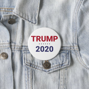 Trump 2020 (VS Verkiezingen) Ronde Button 7,6 Cm