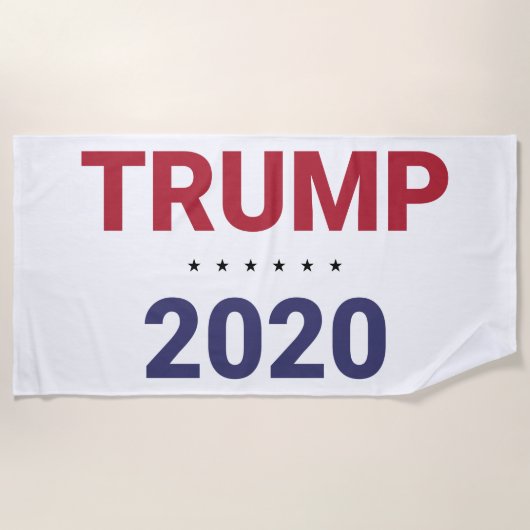 Trump 2020 (VS Verkiezingen) Strandlaken (Voorkant)