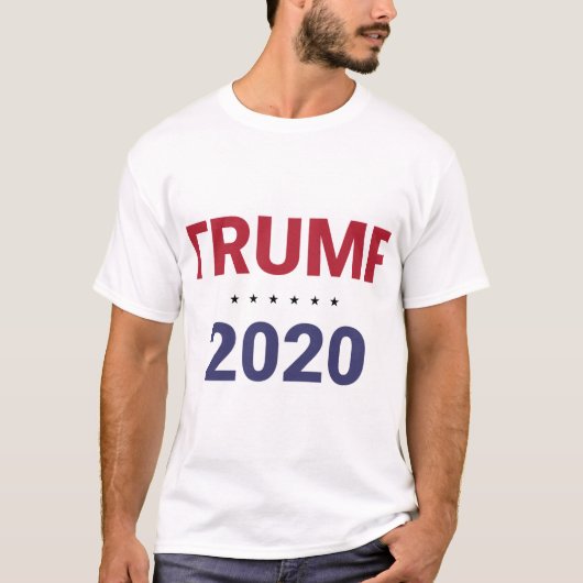 Trump 2020 (VS Verkiezingen) T-shirt (Voorkant)