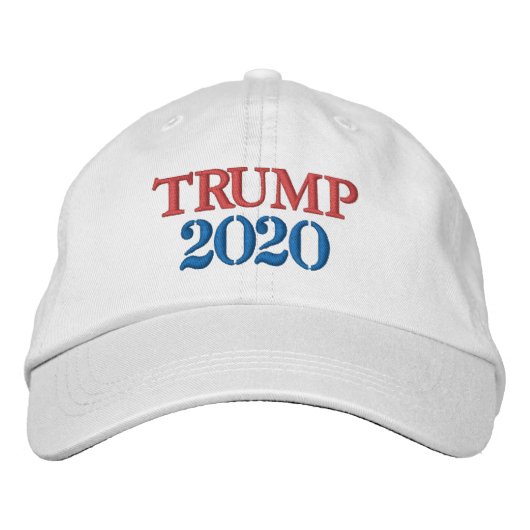 TRUMP 2020 WIT HONKBAL PET (Voorkant)
