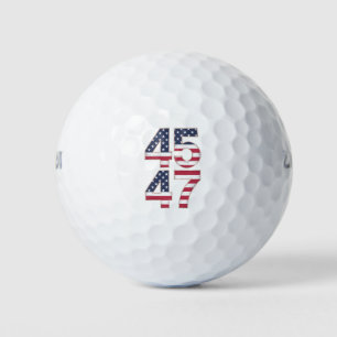 Trump 2024 45 47  golfballen