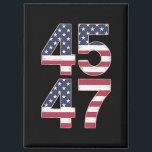 Trump 2024 45 47  magneet<br><div class="desc">Trump 2024 45 47</div>