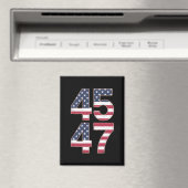 Trump 2024 45 47 magneet (Insitu (Vaatwasser))