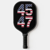 Trump 2024 45 47 Vintage Pickleball Paddle (Voorkant)