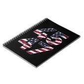 Trump 2024 45 47 Vintage VS Notitieboek (Linkerzijde)
