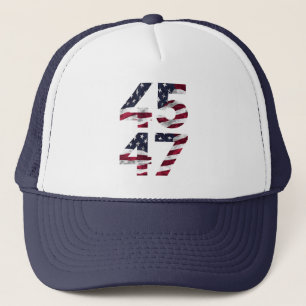 Trump 2024 45 47 Vintage VS Trucker Pet