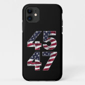 Trump 2024 45 47  VS Case-Mate iPhone Case (Achterkant)