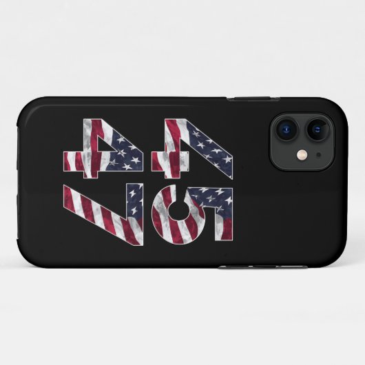 Trump 2024 45 47  VS Case-Mate iPhone Case (Achterkant (horizontaal))