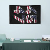 Trump 2024 45 47  VS Spandoek (Beurs)