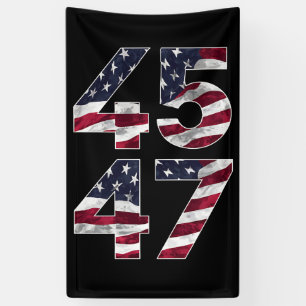 Trump 2024 45 47  VS Spandoek