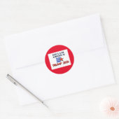Trump 2024 America Classic Round Stickers (Envelop)