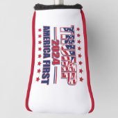 Trump 2024 America First Golfheadcover (Draai 90)