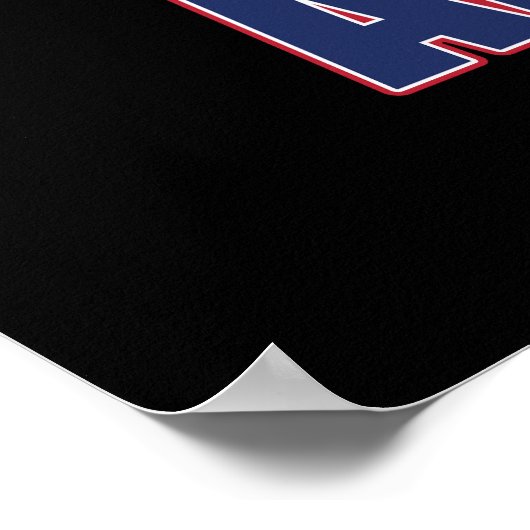 Trump 2024 America First Poster (Hoek)