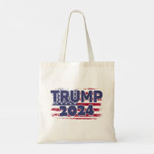 Trump 2024 Amerika Tote Bag (Achterkant)