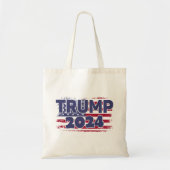 Trump 2024 Amerika Tote Bag (Voorkant)