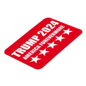 TRUMP 2024 - AMERIKA VOOR ALTIJD MAGNEET (Linkerzijde)
