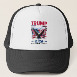 Trump 2024 Amerikaanse adelaar Trucker Pet