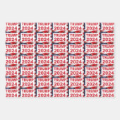 Trump 2024 Amerikaanse vlag Inpakpapier Vel (Voorkant)