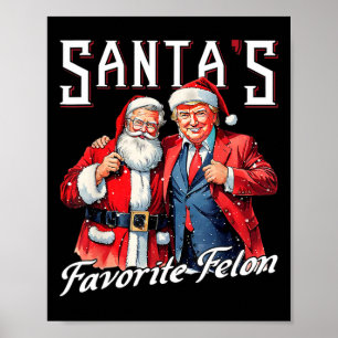 Trump 2024: Amerika's favoriete misdadiger Poster