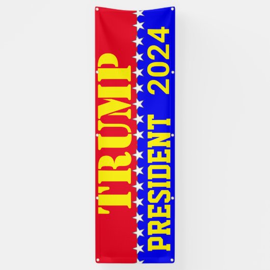 TRUMP 2024 BANNER (Verticaal)