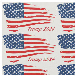 Trump 2024 Battle Flag Stof