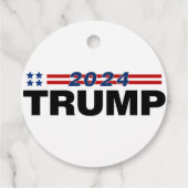 Trump 2024 bedankjes labels (Achterkant)