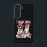 Trump 2024 Bescherm onze huisdieren Kattenhonden M Samsung Galaxy Hoesje<br><div class="desc">Trump 2024 Bescherm onze huisdieren Kattenhonden MAGA</div>
