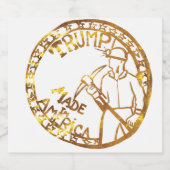 TRUMP 2024 BIER ETIKET (Enkel label)