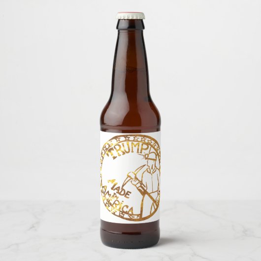 TRUMP 2024 BIER ETIKET (Voorkant)