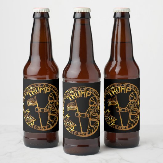 TRUMP 2024 BIER ETIKET (Flessen)