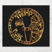 TRUMP 2024 BIER ETIKET (Enkel label)