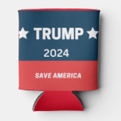 Trump 2024 blikjeskoeler (Voorkant)