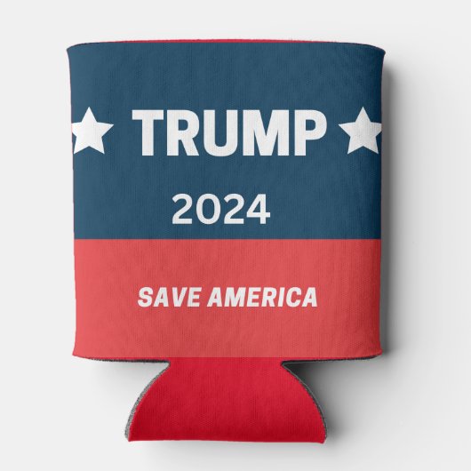Trump 2024 blikjeskoeler (Achterkant)