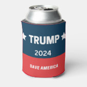 Trump 2024 blikjeskoeler (Blikje Achterkant)