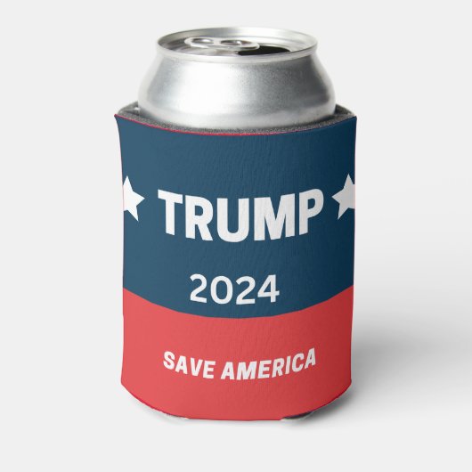 Trump 2024 blikjeskoeler (Blikje Achterkant)