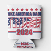 Trump 2024 blikjeskoeler (Achterkant)