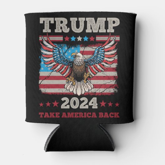 Trump 2024 blikjeskoeler (Voorkant)